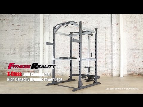 2867 - Fitness Reality X-Class Light Commercial High Capacity Olympic Cage