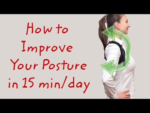 How to improve your posture in 15 minutes a day - using Smart Back Brace Posture Corrector