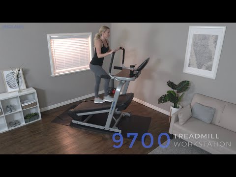 9700 Treadmill Workstation Desk with Auto Incline | ASUNA