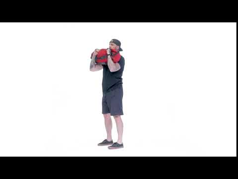How to Perform the Sandbag Reverse Lunge Press
