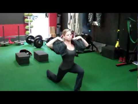 Sandbag Reverse Lunge