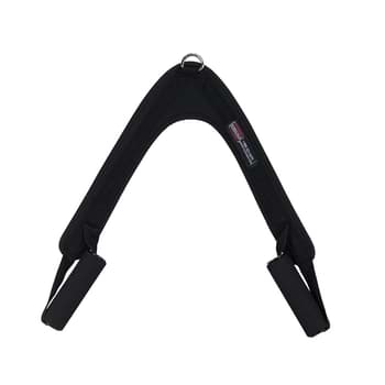 Ab straps pulldow machine attachment